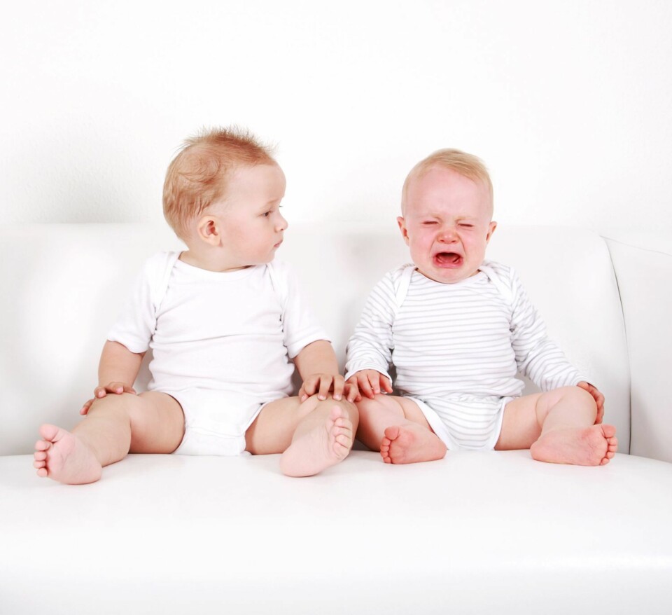 HØR PÅ MEG: Gråt betyr «Nå har jeg mista balansen. Kan du hjelpe meg?». Samtidig er det viktig å anerkjenne at babyer er ulike og er født med forskjellig temperament.