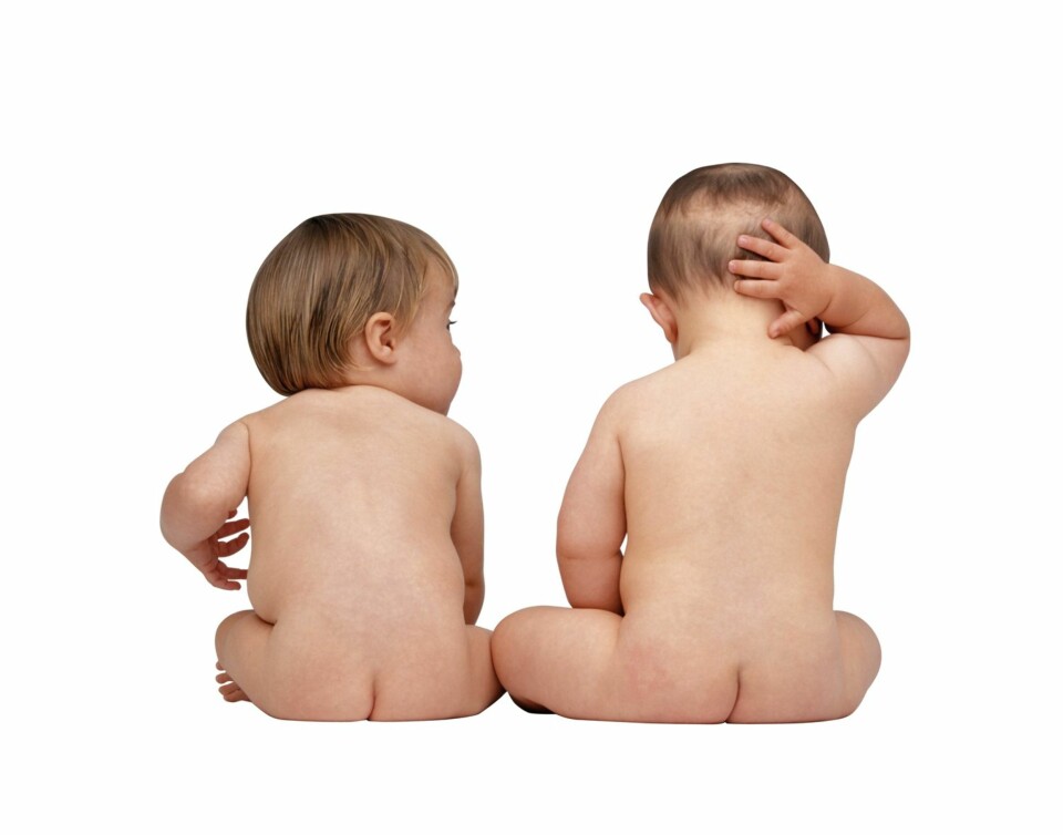 MASSASJE: Gråt er et tema på babymassasjekurs.