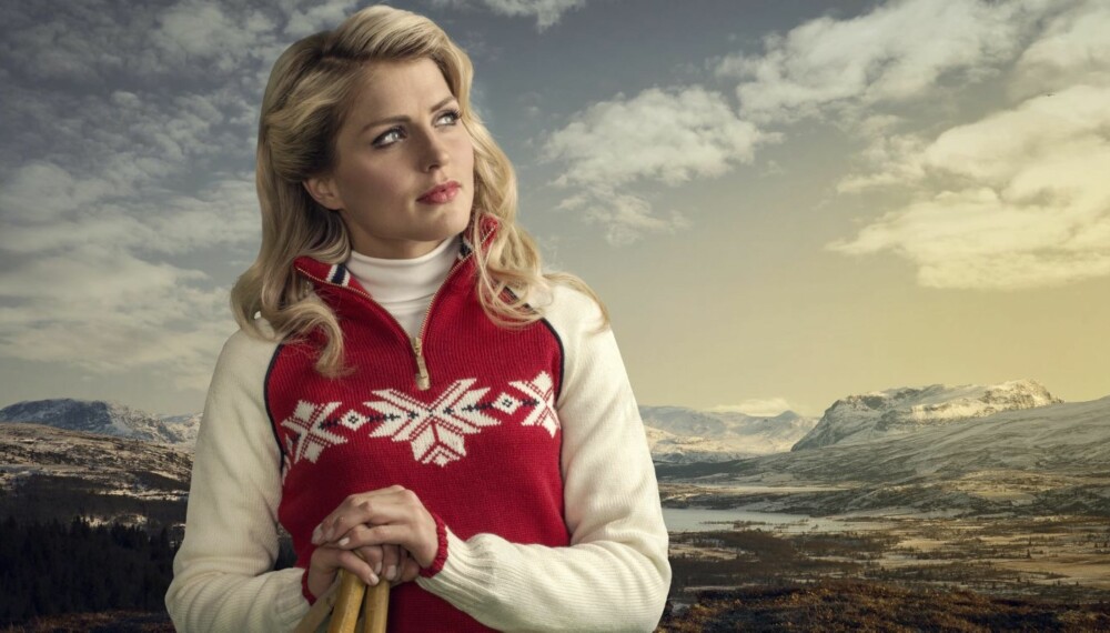 Tenner håpet: Det er fremdeles noen måneder til Sochi-OL i 2014, men Therese Johaug klarer likevel å tenne OL-håpet med den nye OL-genseren. Tenner håpet: Det er fremdeles noen måneder til Sochi-OL i 2014, men Therese Johaug klarer likevel å tenne OL-håpet med den nye OL-genseren.