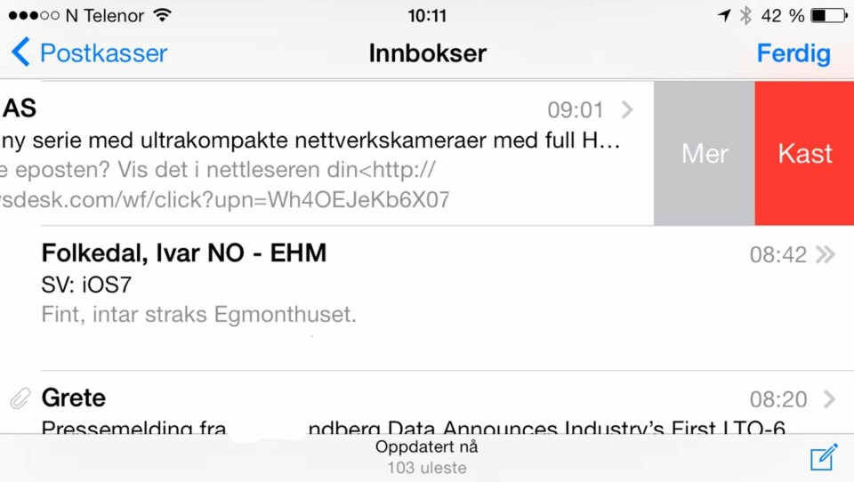 Ti ting du bør kunne på iOS 7