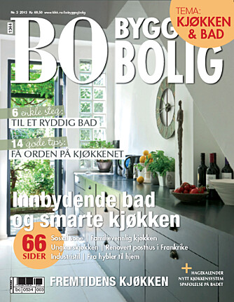 Tema Kjøkken & Bad 2013, kr. 69,50 i løssalg.