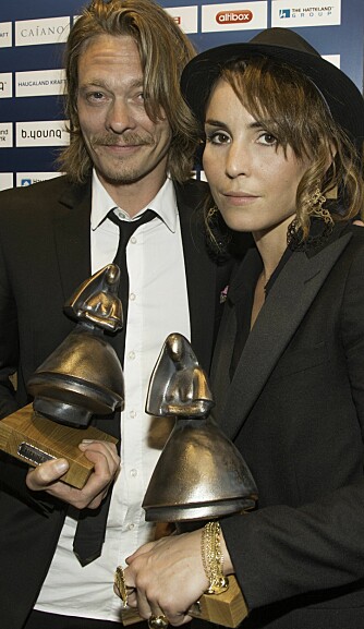 AMANDA-VINNERE: Svenske Noomi Rapace og Kristoffer Joner fikk begge priser i 2012. (Foto: Morten Bendiksen)