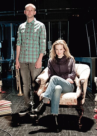 PREMIEREKLARE: Ane Dahl Torp og Sjur Miljeteig setter opp sin egen versjon av «Haugtussa» på Det Norske Teatret i Oslo.