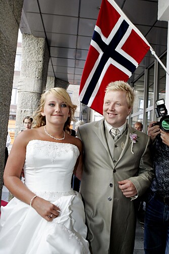 2006: Kurt Nilsen giftet seg med Kristin Halvorsen i Åsane gamle kirke.