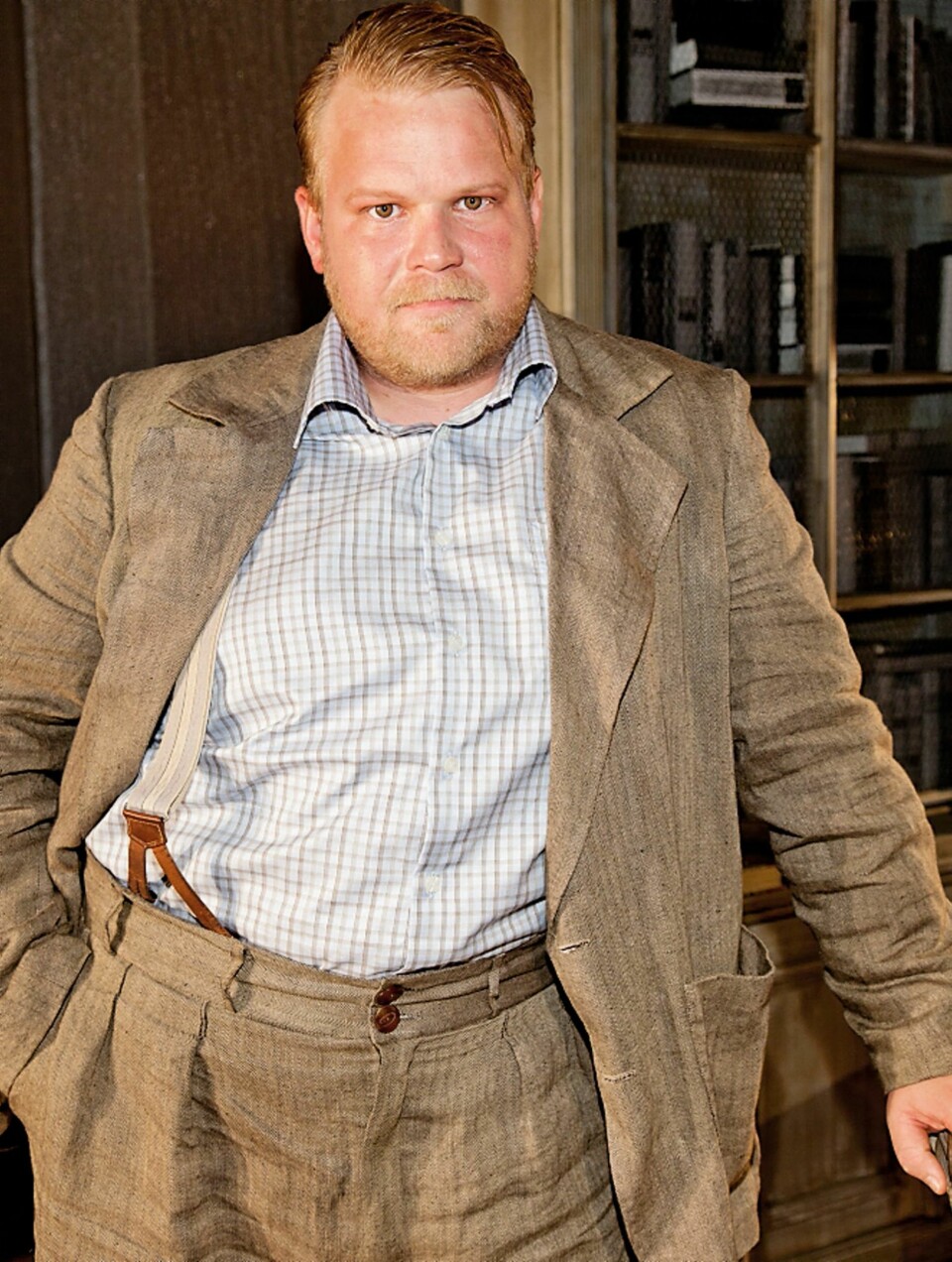 RUND: Anders var langt rundere i formene i 2010 da han spilte i «Lang dags ferd mot natt».