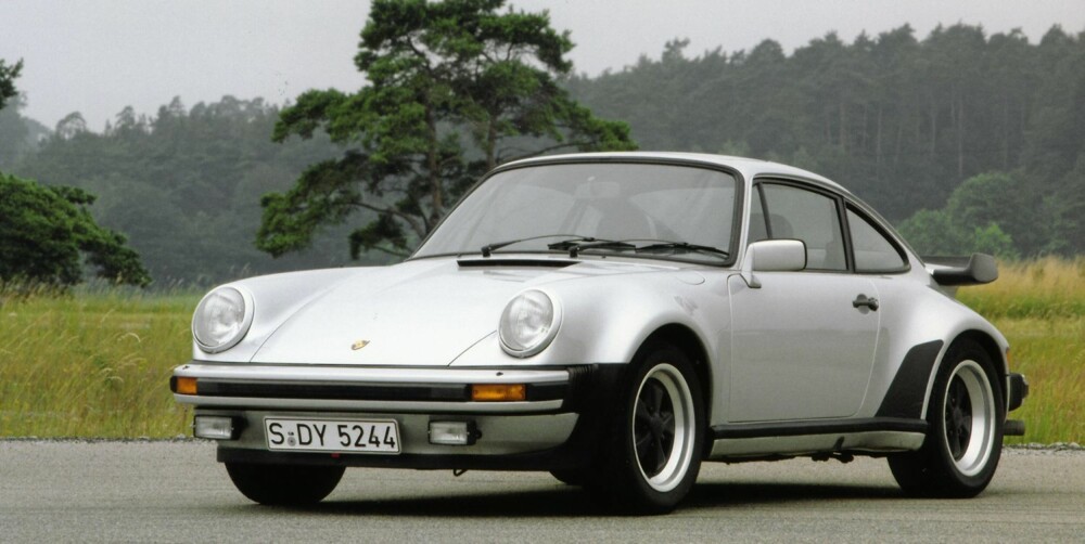 TURBO-VERSTING: Porsche 911 er en selvsagt bil å inkludere i en sak som dette. Her representert fra en Turbo-modell fra 1980.