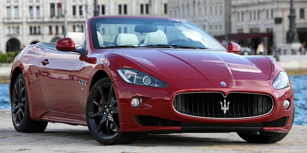 RIVALEN: Maserati GranCabrio. RIVALEN: Maserati GranCabrio.
