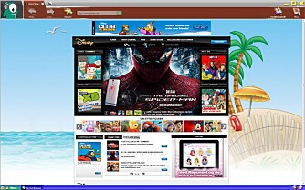 TRYGG SURFING: Magic Desktop har til og med en egen nettleser innebygd. Her kan du sperre enkelte nettsider, eller bare gi tilgang til enkelte nettsider, alt etter hva du er mest komfortabel med.