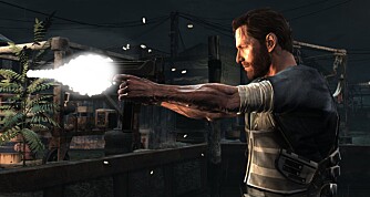 KREVENDE: Max Payne 3 er actionfylt og med høye systemkrav. Du må ha en skikkelig spillbærbar for å få god framerate uten hakking.