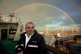 Saint-Jalme er vår vert og har et stort ansvar som kaptein for skipet.