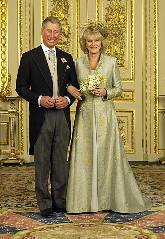 BISTERT BRYLLUP: Da Charles og Camilla giftet seg for syv år siden ble ekteskapet betraktet med stor skepsis av britene.