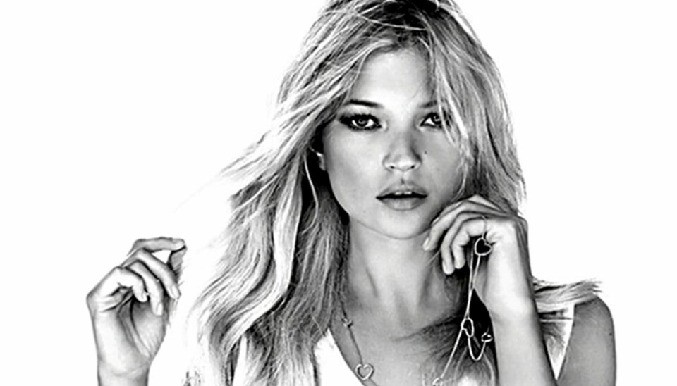 PÅ LISTEN: Kate Moss er med på topplisten over modellene som tjener mest.