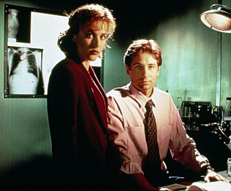 RADARPAR: Dana Scully (Gillian Anderson) og Fox Mulder (David Duchovny) i «X-Files».
