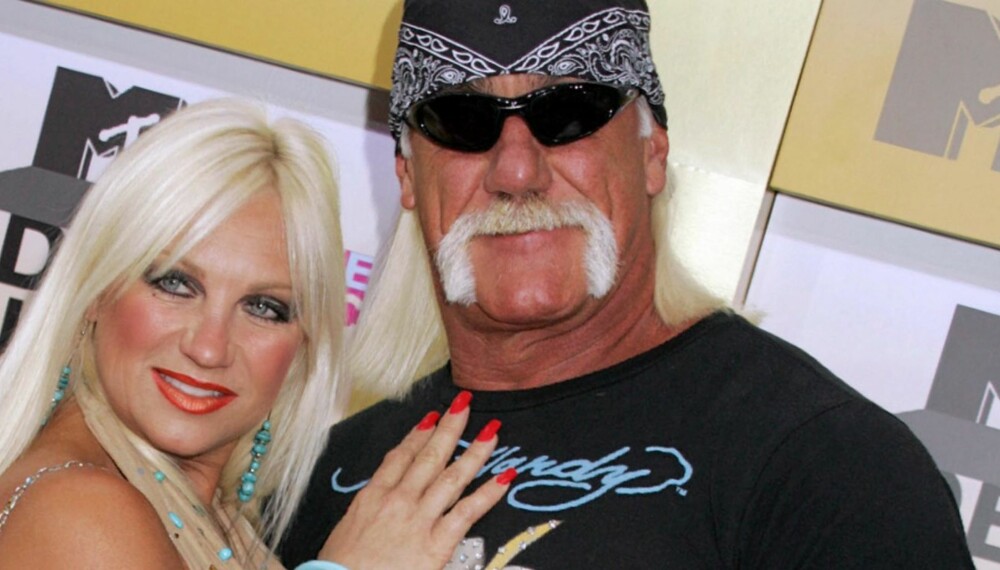 Linda og Hulk Hogan tilbake i 2006, da kjærligheten mellom de to fortsatt hadde en liten glo.