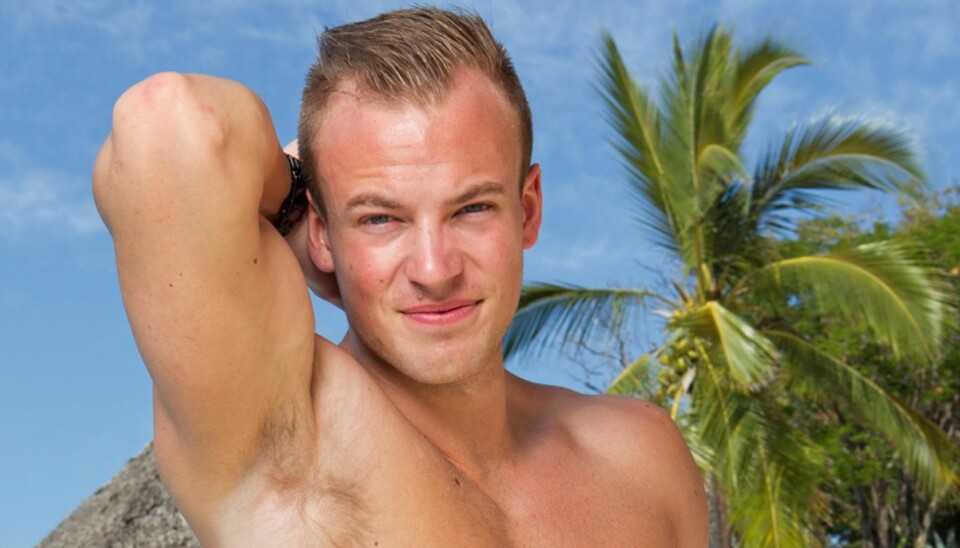 LIKE GLAD: Fredrik Tvedten måtte forlate hotellet etter torsdagens parseremoni. Det var en lykkelig personlig trener som kunne vende tilbake til det vanlige livet.