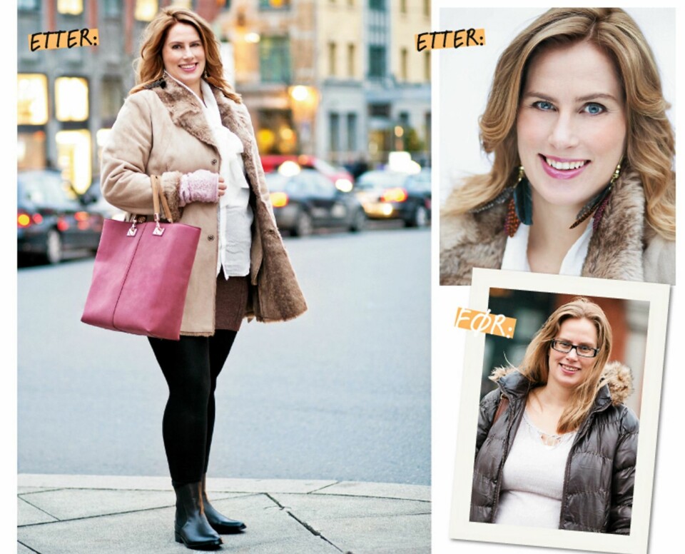 BLE NY: Heidi Hendriksen (35) fikk en etterlengtet bli-ny-dag med Kamille.