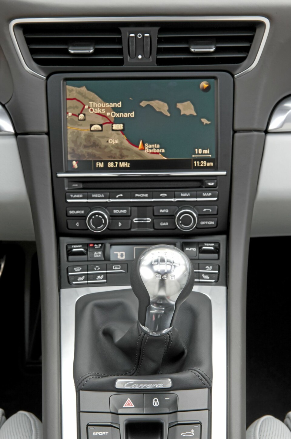 MORO: Nye Porsche 911 får manuell girkasse med syv trinn.