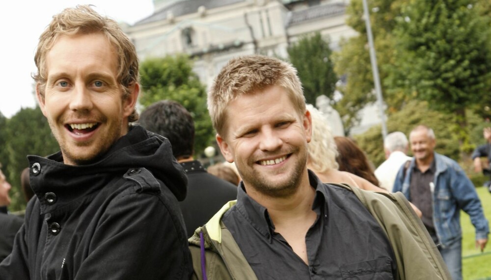 ROLLEBYTTE: I flere sesonger av «Manshow» var det Morten Ramm som måtte ut og løpe som stuntreporter for Håvard Lilleheie.