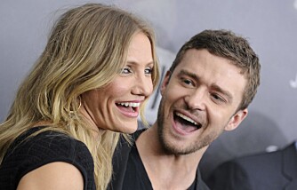LANGVARING FORHOLD: Cameron og Justin Timberlake var kjærester i fire år, før det ble slutt i 2007.