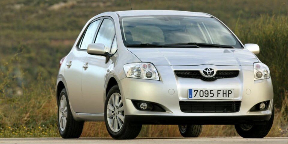 TRYGG: Det oser ikke akkurat fart og spenning av Toyota Auris, men den er etter alle solemerker blant de mest driftsikre bruktbilkjøpene.