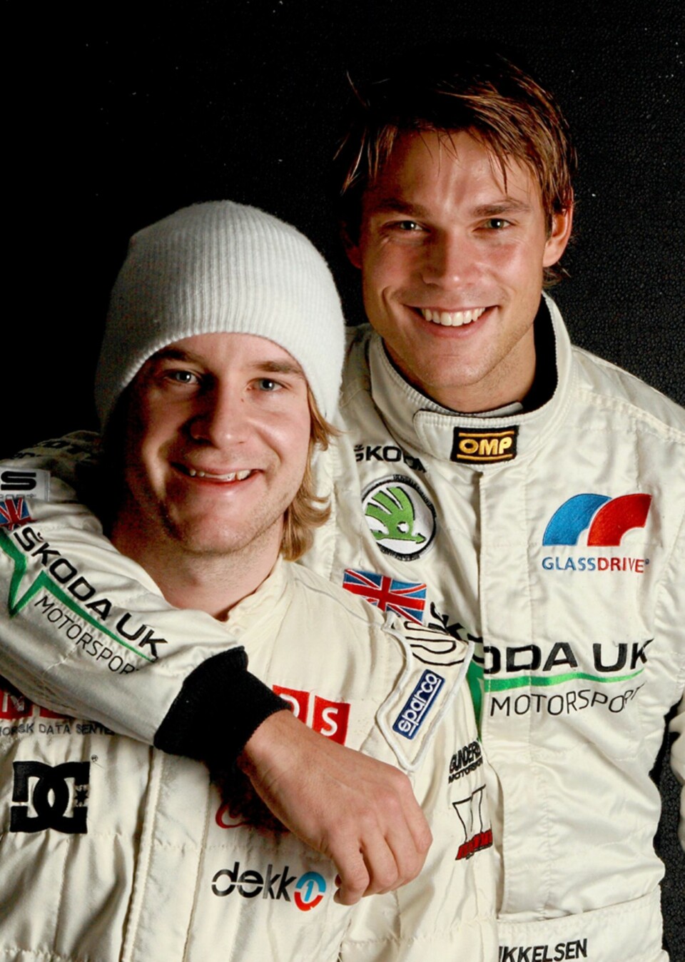 DUELLEN: Mads Østberg (World Rally Championship/WRC) mot Andreas Mikkelsen (Intercontinental Rally Challenge/IRC)Foto: Egil Nordlien, HM Foto