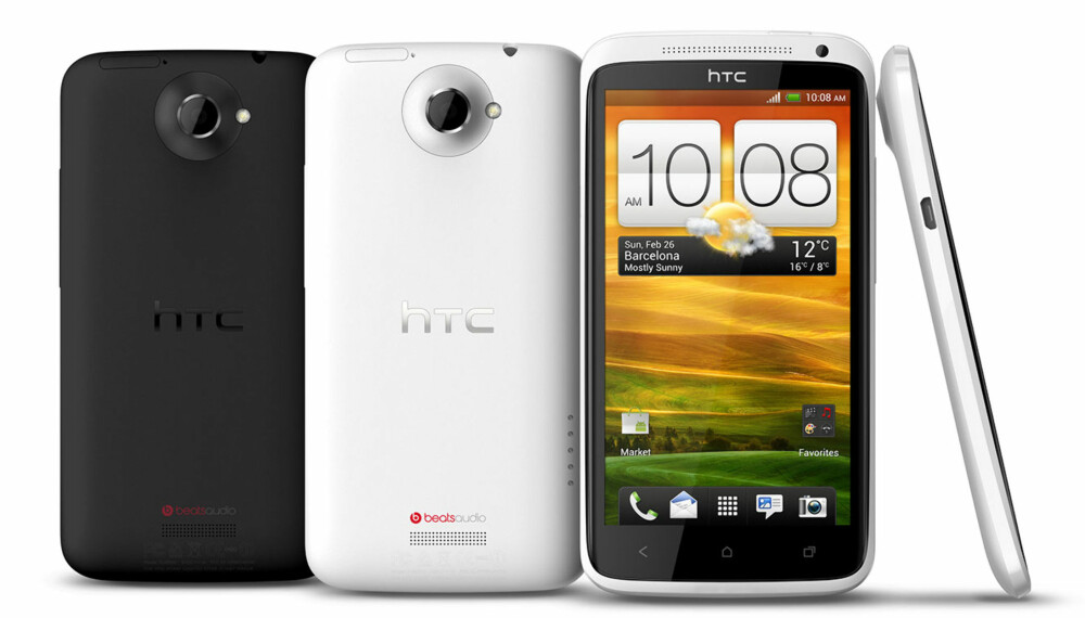 TOPPMODELLEN: One X er HTCs nye toppmodell. Den kommer i fargene sort og hvitt.