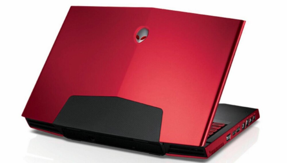HELT RÅ: Denne Alienware PC-en er kanskje den råeste bærbare spill-PC-en vi har testet.