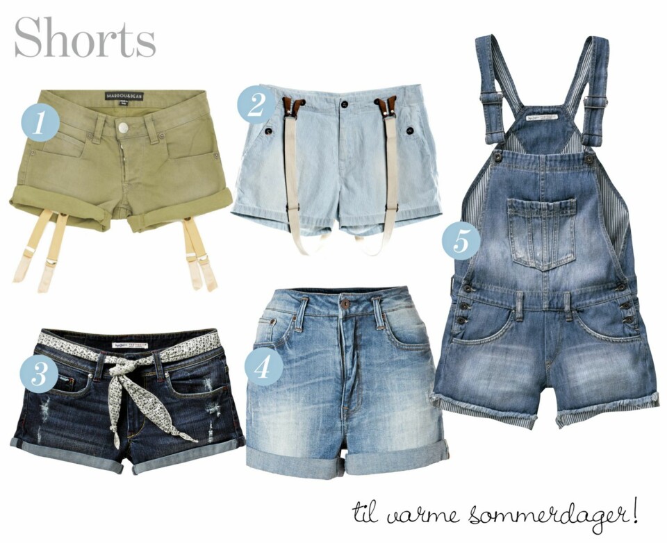 SHORTS: Shortsen har blitt så populær at den nesten erstatter jeansbuksa. Et par av disse i skapet er en lifesaver i vår og i sommer!