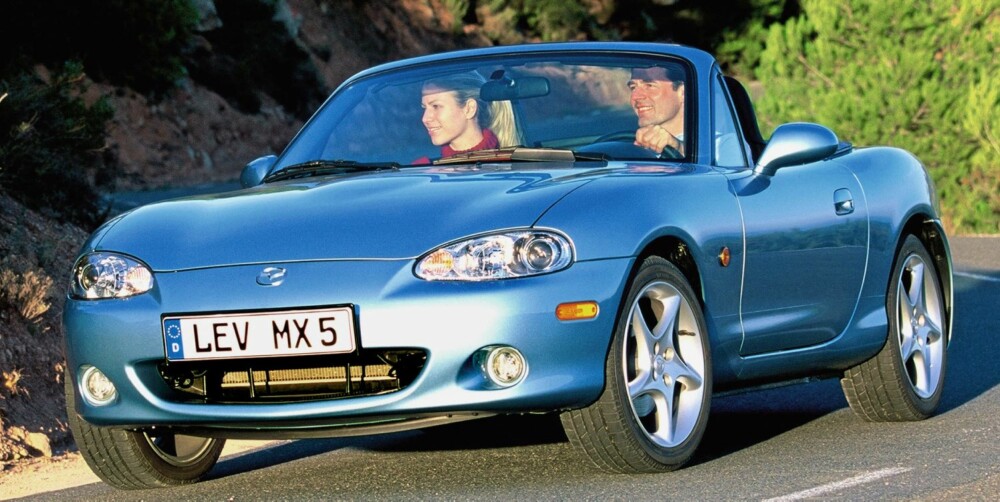 DEN BESTE: Mazda MX-5 er mye cab for pengene dersom du finner et godt eksemplar. FOTO: Mazda