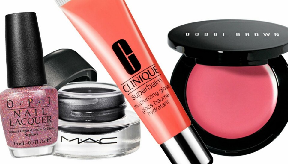 EKSPERTENES FAVORITTER: Her er favorittproduktene til tre av landets mest kjente makeupartister.