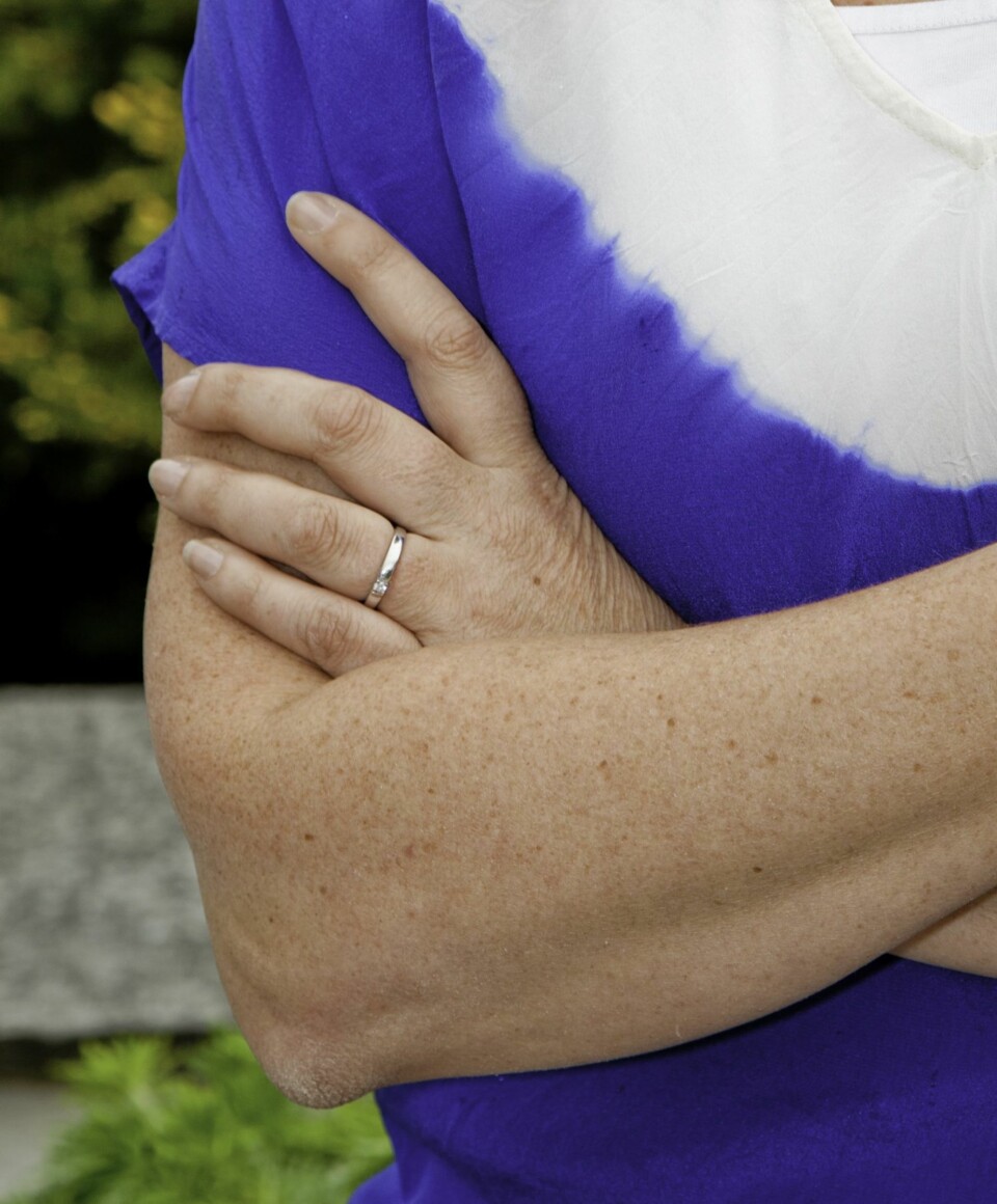 DIAMANTRING: Denne ringen slår OL-ringene for Line!