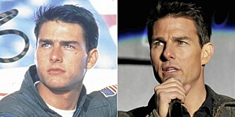EVIG UNG: Det er 25 år mellom «Top Gun» og «Mission Impossible ¿ Ghost Protocol», men Tom Cruise er like ungdommelig i helterollen.