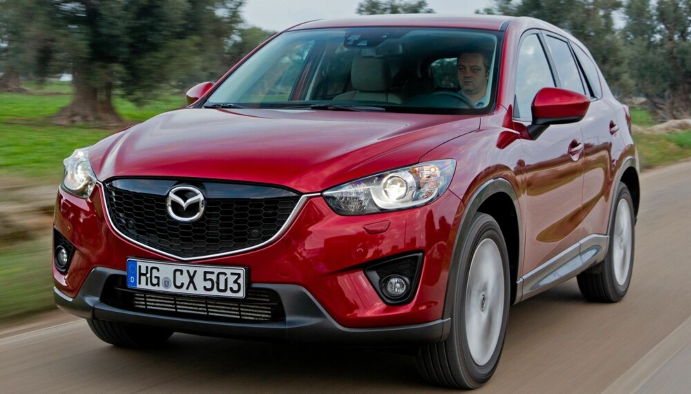 POPULÆR: Over 600 nordmenn har allerede bestilt Mazda CX-5, som seiler opp som en bestselger fra Mazda. Foto: Mazda