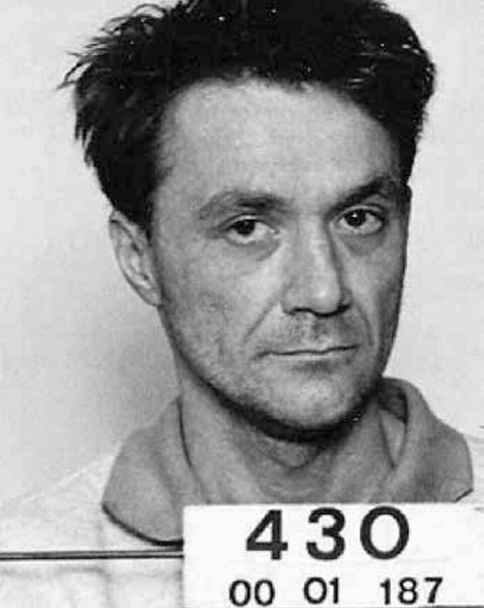 En herjet Stein Inge Johannessen da han ble arrestert.