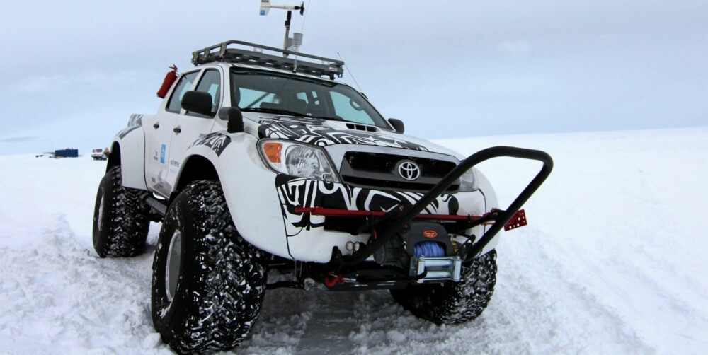 REKORD: I vinter satte Arctic Trucks Hilux rekorder på Antarktis med over 70.000 kilometer i ekstreme vær- og kjøreforhold. Foto: Arctic Trucks REKORD: I vinter satte Arctic Trucks Hilux rekorder på Antarktis med over 70.000 kilometer i ekstreme vær- og kjøreforhold. Foto: Arctic Trucks