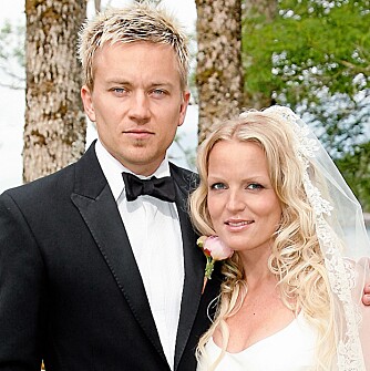 LYKKELIG GIFT: Guro traff ektemannen Håvard da hun dekket håndball-VM for TV 2 i 2005. Paret giftet seg i 2009 på Veøy utenfor Molde.