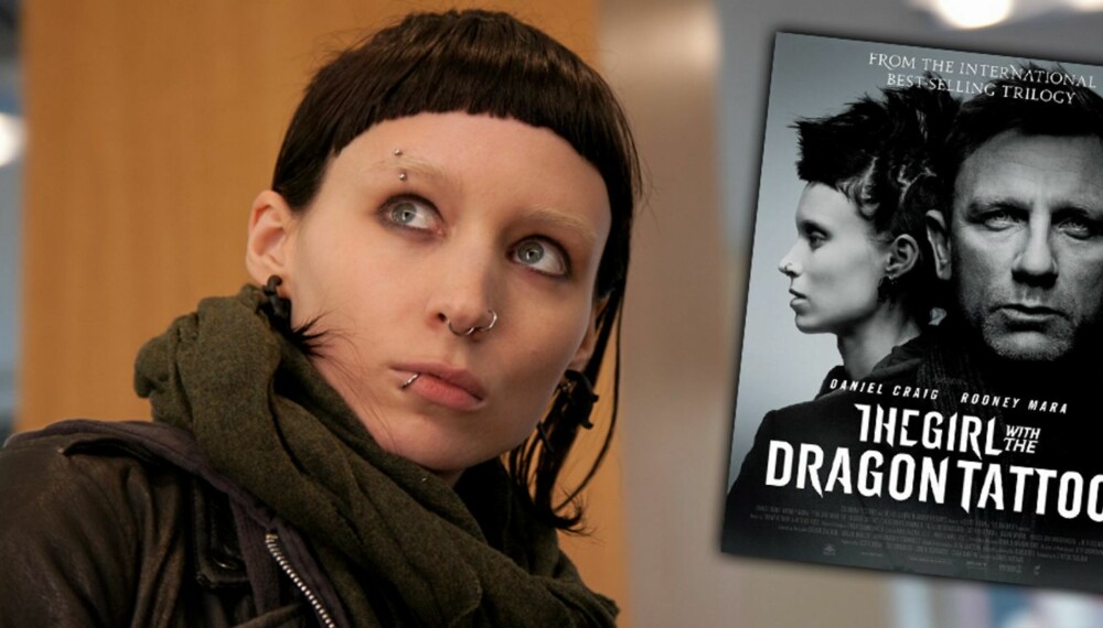 SVAR OG VINN: Tre heldiggriser har vunnet DVD-en «The Girl With The Dragon Tattoo».