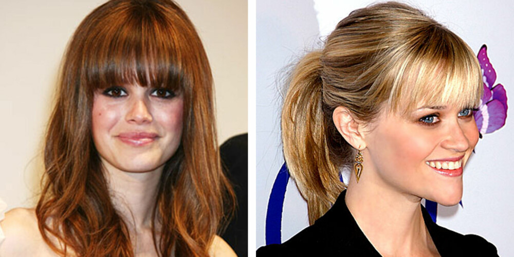 PANNELUGG: Både Rachel Bilson og Reese Witherspoon tester ut trenden med pannelugg. PANNELUGG: Både Rachel Bilson og Reese Witherspoon tester ut trenden med pannelugg.
