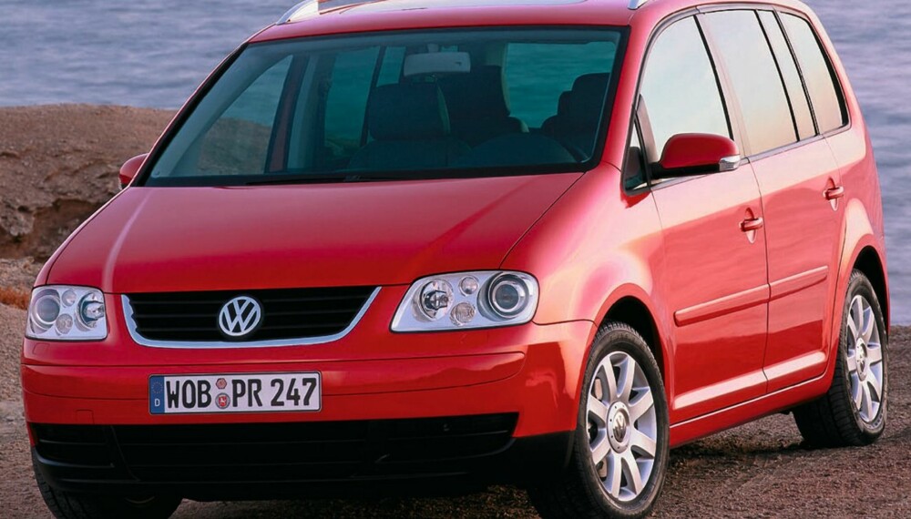 BRA BRUKTBIL: VW Touran er blant de beste brukte familiebilene som kan fås til under 130 000 kroner. Foto: Volkswagen