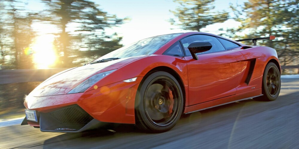 EKSTREM: «Den mest ekstreme modellen i Gallardo-serien», ifølge Lamborghini. Kanskje også den siste Galla-en.