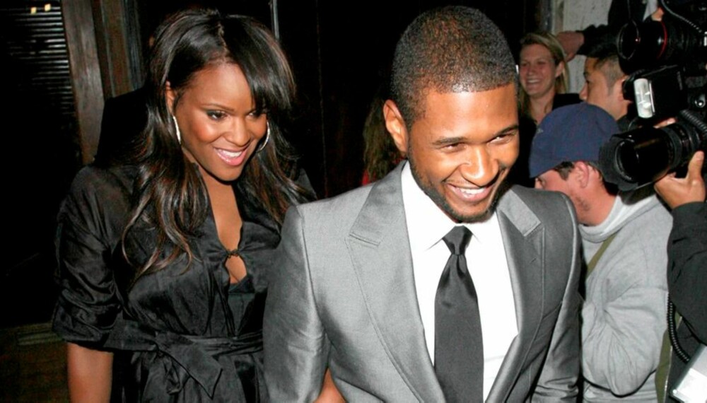 FORTSATT GIFT: Usher og Tameka Foster