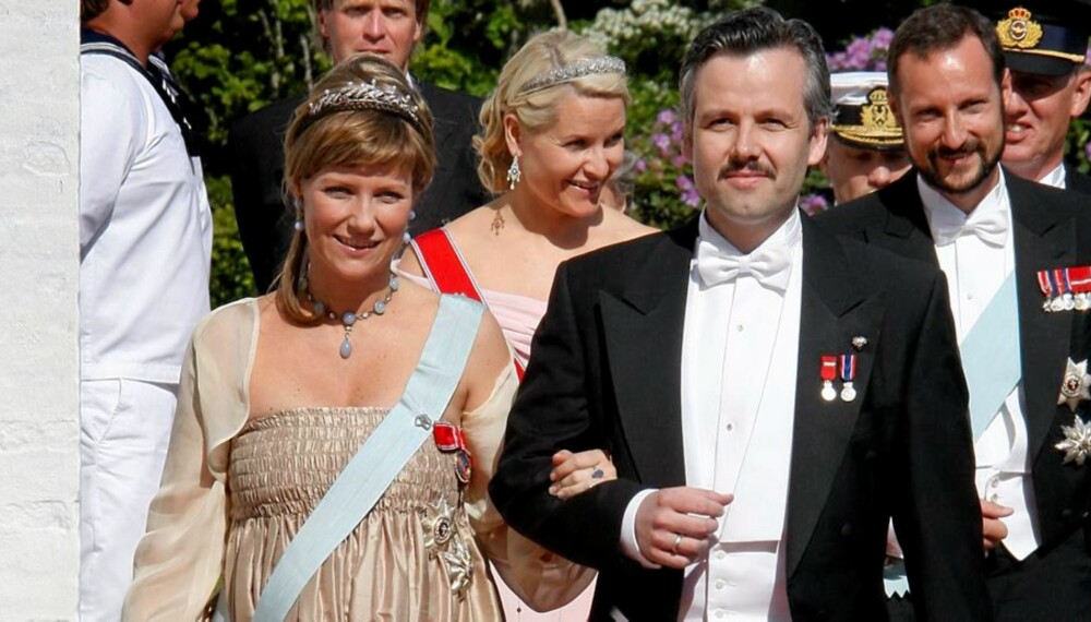 BARTEFIN: Ari Behn hadde anlagt bart i anlednigen prins Joachims bryllup