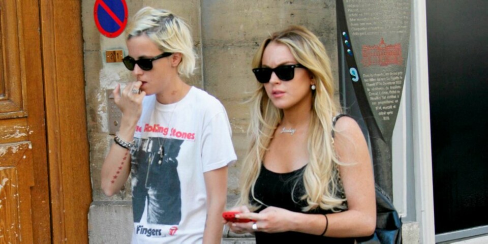 MYE SAMMEN: Lindsay Lohan og Samantha Ronson