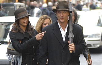 Matthew McConaughey og kjæresten Camilla Alves