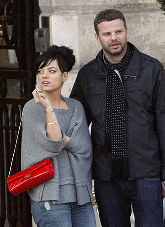 Lily Allen og Ed Simons Lily Allen og Ed Simons