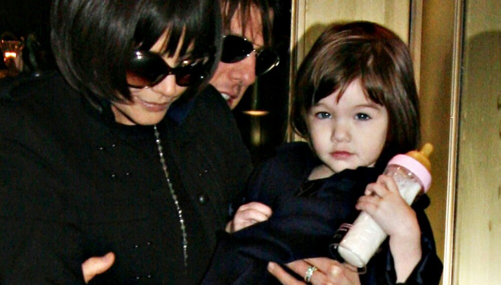 Katie Holmes, Tom Cruise og Suri Katie Holmes, Tom Cruise og Suri