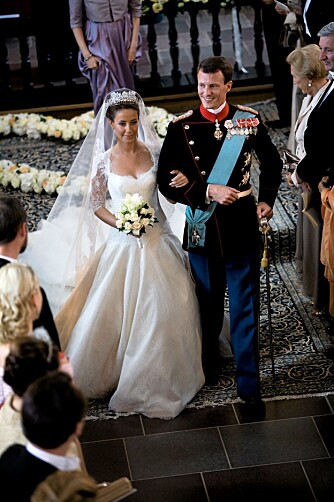 NYGIFT: Prins Joachim og Marie Cavalliers har nettopp gitt hverandres ja i Mageltønder kirke