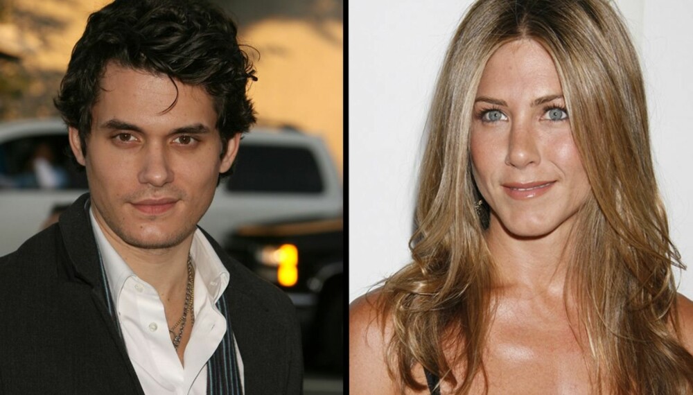 John Mayer og Jennifer Aniston John Mayer og Jennifer Aniston