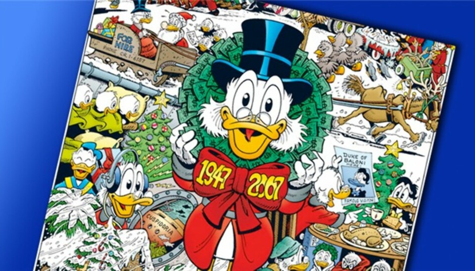 Don Rosa-poster 12 - Onkel Skrue, 60 år!