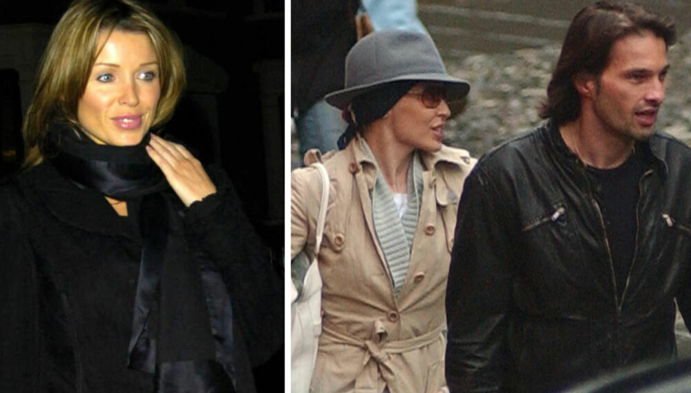 Danni Minogue, Kylie Minogue og Olivier Martinez Danni Minogue, Kylie Minogue og Olivier Martinez